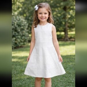 Milly minis dress size 7/8 white